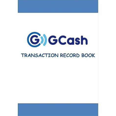 Gcash Transaction Record Book by virtualpages .